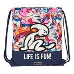 Geantă Rucsac cu Bretele El Niño Life is fun Multicolor (35 x 40 x 1 cm), El Niño