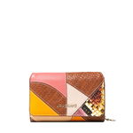 Geometric puzzle patch wallet , Desigual