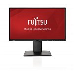 Fujitsu Monitor IPS LED Fujitsu 21.5 E22-8 TS Pro, Full HD (1920 x 1080), VGA, DVI, DisplayPort, Boxe, Negru, Fujitsu