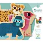 Puzzle cu magneti Djeco Mixanimo, 2-3 ani +, Djeco