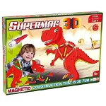Supermag 3D - Jucarie Cu Magnet T-Rex, Supermag