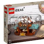 Corabie in sticla lego ideas, Lego