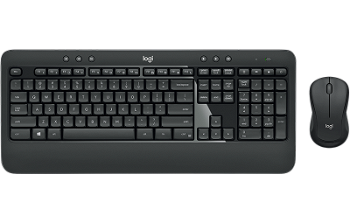 Set tastatura si mouse, Logitech, MK540, Negru