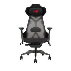 Scaung gaming ASUS ROG DESTRIER ERGO design Cyborg panou acustic detasabil plasa respirabila si spuma PU