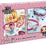 Set creativ 2 in 1, Bratari si tablouri cu diamante Na!Na!Na! Surprise