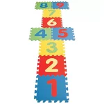 Covor puzzle cu cifre pentru copii Pilsan Educational