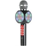 Microfon karaoke copii NYTRO Pro 9, Radio FM, Bluetooth, Lumini RGB, Boxa Bluetooth, Negru, NYTRO
