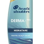 Sampon anti-matreata hidratant Head & Shoulders Derma X Pro pentru scalp uscat, 300 ml