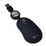 Mouse Optic Retractabil NGS SINBLACK 1000 dpi Negru, NGS