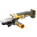 cordless angle grinder flathead DCG405FNT, 18 Volt (black / yellow, without battery and charger), DeWALT