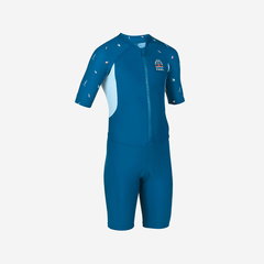 COSTUM ÎNOT SHORTY 100 Mâneci scurte Bleumarin/Albastru Copii, NABAIJI COSTUM ÎNOT SHORTY 100 Mâneci scurte Bleumarin/Albastru Copii, NABAIJI