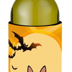 Caroline`s Treasures Halloween engleză jucărie Terrier sticla de vin Beverge Izolator Hugger Multicolore Wine Bottle, 