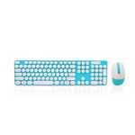 Tastatura albastru+alb TED-4 +mouse wireless TD88S 20799, TED