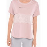 Stella McCartney Adidas Loose-Fit T-Shirt With Lace Detailing Pink, Stella McCartney