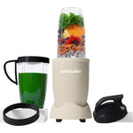 Blender NUTRIBULLET Pro Mineral NB907MASN, 0.9l, 1 treapta viteza, 900W, bej-negru