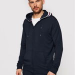 Tommy Hilfiger Bluză UM0UM01929 Negru Regular Fit