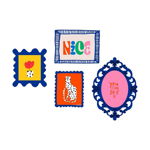 Little Nice Things decoratiune de perete 4-pack, Little Nice Things