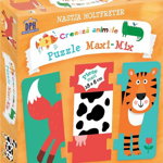 Creează animale. Puzzle Maxi-Mix - Paperback - Nastja Holtfreter - Didactica Publishing House, 