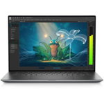 Laptop Dell Precision 5570, 15.6 inch, Intel i9-12900H, 64 GB RAM, 512 GB SSD, RTX A2000, Windows 11 Pro, Gri