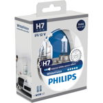 Philips Set 2 becuri H7 12V 55W WHITE VISION