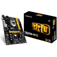 Placa de baza desktop, Biostar TB250-BTC+, LGA 1151 Intel B250 SATA 6Gb/s USB 3.0