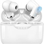 Casti audio Wireless Jesebang, alb, Bluetooth 5.2