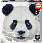 Puzzle cu 332 de piese - Cap de urs panda, 