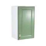 Corp superior 45 cu 1 usa Zebra MDF verde drept, Spectral Mobila