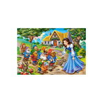 Puzzle Castorland - Snow White And The Seven Dwarfs, 40 Piese, Castorland