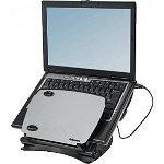 Suport pentru laptop, reglabil, 4 porturi USB, FELLOWES Professional Series