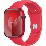 Watch Series 9 GPS + Cellular 45mm RED Aluminium Case with RED Sport Band - S/M, Apple