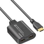 Switch HDMI 4K@60Hz bidirectional 2 porturi, khswit21b, OEM