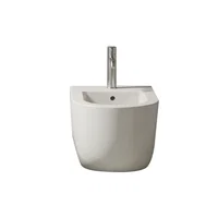 Bideu suspendat Hatria Futura Alb, 