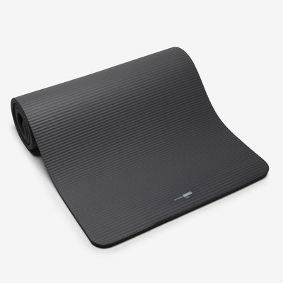 Saltea de Pilates lată și ultra-confortabilă cu grosimea de 20 mm Negru,
