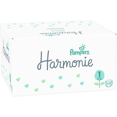 Scutece Pampers Harmonie XXL Box, Marimea 1, 2-5 kg, 102 buc