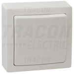 Intrerupator cap scara,pe tencuiala (pentru tapet) TFK106 10AX/250VAC, IP20 (106), Tracon