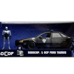 Set masinuta cu figurina - Robocop si Ford Taurus 1986 | Jada Toys, Jada Toys