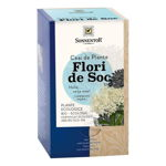 Ceai Bio Flori de Soc (Sambucus), 18 plicuri, Sonnentor, Sonnentor