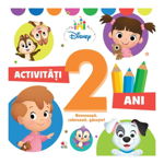 Disney. Activitati 2 ani. Deseneaza, coloreaza, gaseste, Litera