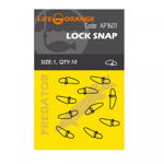 Agrafa Snap Orange No.0 Lock Snap 10buc, ORANGE