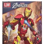 Set de constructie LW, Avengers Iron Man, 330 piese tip lego, OEM