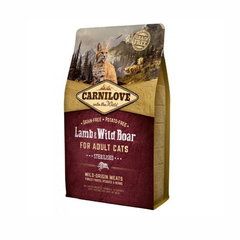 Hrana uscata pentru pisici Carnilove Fresh Sterilised cu miel  mistret 2 kg, CARNILOVE