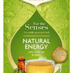 Ceai bio cu ulei esential Natural Energy, Yogi Tea, 34g