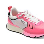 Pantofi sport PEPE JEANS roz, LS31460, din material textil, Pepe Jeans
