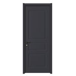 Usa lemn interior SY-2102 feronerie neagra dreptunghiulara 2000/600 mm Alb, Prime Doors