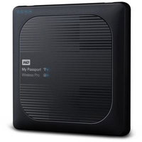 HDD Extern WD My Passport Wireless PRO 3TB, USB3.0, Wi-Fi, SD card reader, Negru