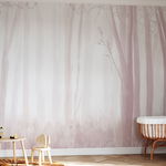 Tapet Trees, Pink, Photowall , Photowall