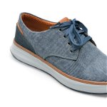 Pantofi SKECHERS bleumarin, MORENO, din material textil, Skechers