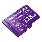 Purple 128GB Surveillance microSD XC Class - 10 UHS 1, WD