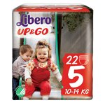 Libero Touch monthly nappy pack 10-14kg Junior 5 (128pcs) + Gift 1